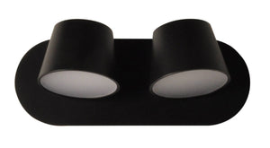 Aplique de pared LED doble "KOP-2" orientable 12W (10)