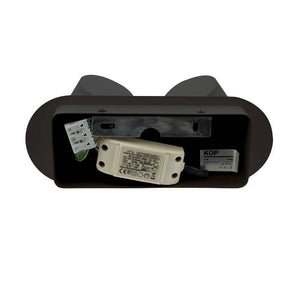 Aplique de pared LED doble "KOP-2" orientable 12W - Barcelona Led-Decoración