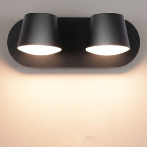 Aplique de pared LED doble "KOP-2" orientable 12W - Barcelona Led-Decoración