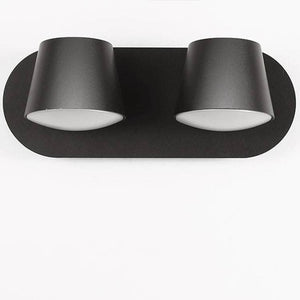 Aplique de pared LED doble "KOP-2" orientable 12W - Barcelona Led-Decoración