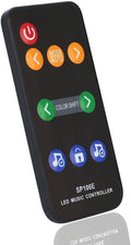 LED muziekcontroller IC Pixel RGB/RGBW met afstandsbediening - 5-12V DC - 600 pixels 3
