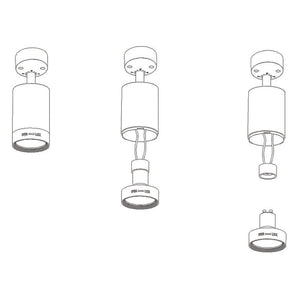 Foco de techo LED orientable - GU10 (9)