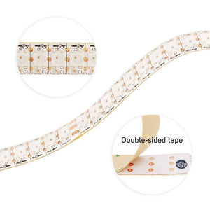 Tira LED inteligente IC RGB 5V DC - IP20 - 21,6W/m - 144 LED/m - Ancho 12mm - 2 metros (1)