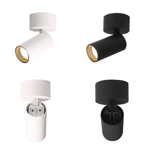 Aplique de pared y techo "TUB" - GU10 - Orientable 360º - Barcelona Led-Decoración