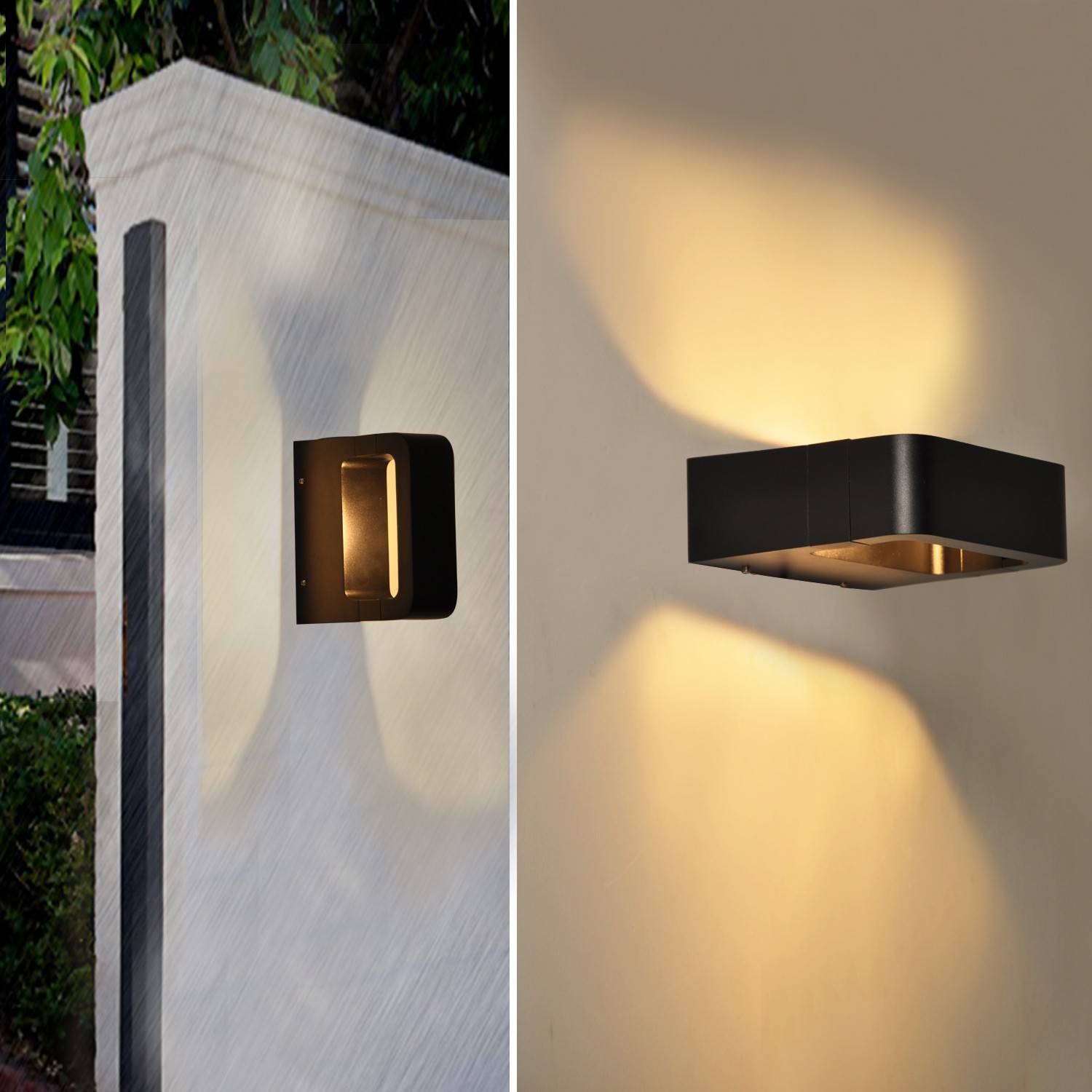Aplique de pared exterior LED "KURRT" - 7W - IP65 (1)