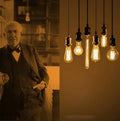 Bulb Retro Vintage globe spiral filament E27 G125 4W 2