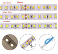 Tira LED 24V DC - 18W/m - Monocolor - 10mm - IP20 - Rollo 5 metros - 120ch/m 2