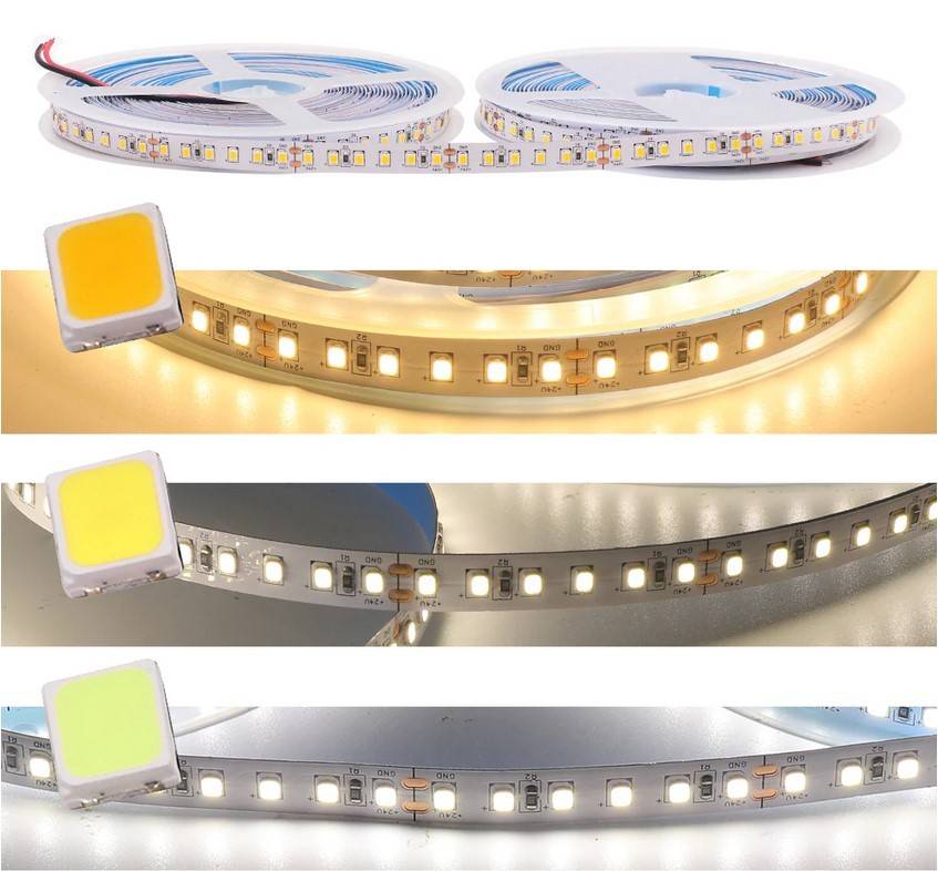 Tira LED 24V DC - 18W/m - Monocolor - 10mm - IP20 - Rollo 5 metros - 120ch/m - Barcelona Led-