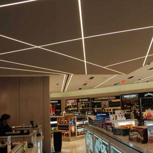 Perfil tira LED integración / trimless - 18x15mm - Con difusor - 2 metros (5)