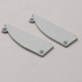 Tapas para perfil de Aluminio Escayola/Pladur 18.5X15.5 2