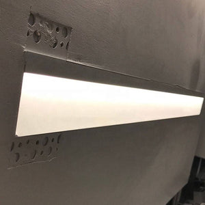 Perfil tira LED integración / trimless - 18x15mm - Con difusor - 2 metros (8)