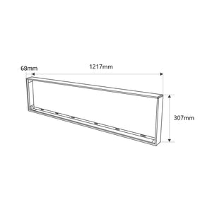 Kit de superficie 120x30cm para panel LED Backlight (1)