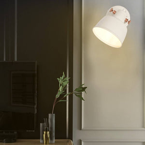 Aplique pared interior moderno orientable "KUKKA" bombilla E14 (3)