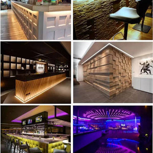 Perfil tira LED integración / trimless - 8x12mm - Con difusor - 2 metros (4)