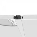 Bande LED profilée d'intégration / sans bordure - 13x14mm - Avec diffuseur - 2 mètres 4