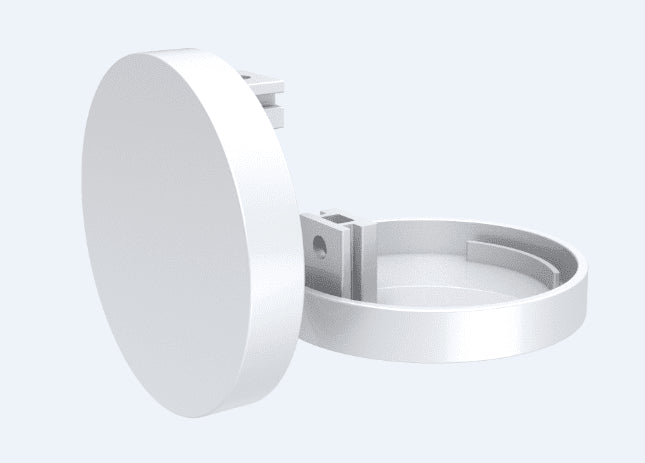 Tapas para perfil de Aluminio 23X8mm para tiras LED - Barcelona Led-Accesorios