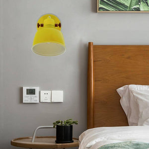 Aplique pared interior moderno orientable "KUKKA" bombilla E14 (8)