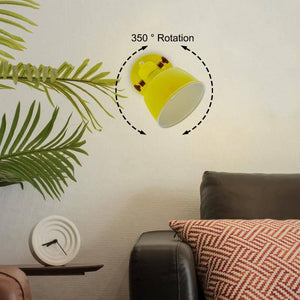 Aplique pared interior moderno orientable "KUKKA" bombilla E14 (12)