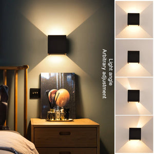 Aplique de pared "KURTIN" 6W apertura de luz regulable (20)