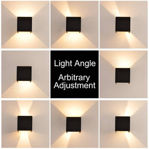 Aplique de pared "KURTIN" 6W apertura de luz regulable (21)