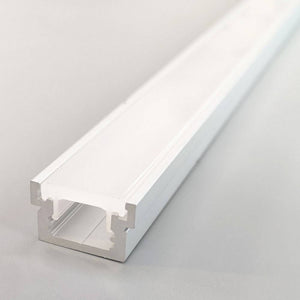 Perfil para tira LED para empotrar en Suelo 22x13mm (2m) (2)