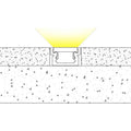 Profile for LED strip to be embedded in floor 22x13mm (2m) 4