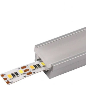Perfil para tira LED para empotrar en Suelo 22x13mm (2m) (5)