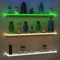 LED strip profile for glass and shelf 25x14mm (2m) 4