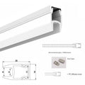Tapa para perfil de Aluminio 25X14mm para tiras LED 2
