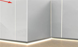 Difusor Glaseado para Perfil de Integración Escayola/Pladur (2m) (1)