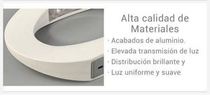 Aplique de pared interior moderno "DALI" 9W - Barcelona Led-Decoración