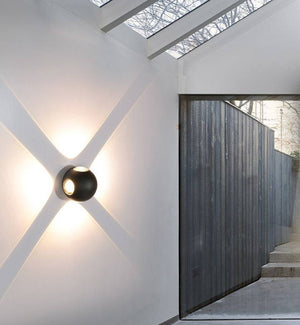 Aplique de pared exterior LED "CROSS" 12W - Barcelona Led-Decoración
