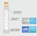 IP67 watertight sleeve x1m for 10mm LED Strip 5