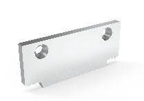 Profilo di integrazione in gesso/platino per strisce LED