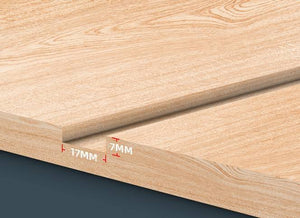 Perfil de aluminio empotrable 23x8mm para tira LED (7)