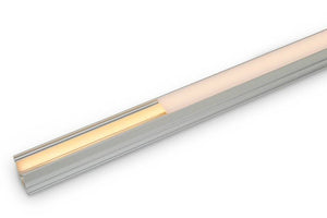 Perfil de aluminio para tira LED empotrable en suelo 21x26mm IP54 (2metros) - Barcelona Led-