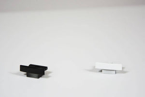 Tapa lateral para perfil Empotrable 23x15mm (1ud) - Barcelona Led-Accesorios