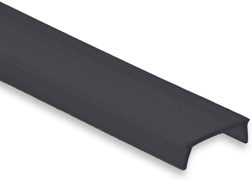 Difusor preto para perfil de 17mm (2m)