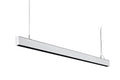 Luminaria colgante lineal LED 30W 120cm 2750lm de bajo UGR16 3