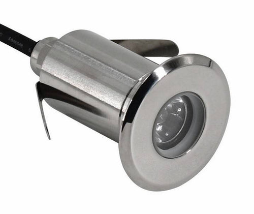 Foco LED RGB empotrable en suelo 3W 12V-DC IP67