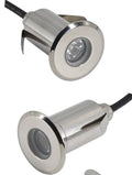 Recessed LED floor light - 1.5W - 12/24V DC - IP67 - Warm White 5