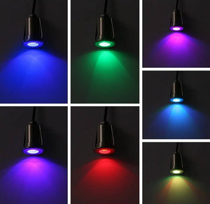 Foco LED RGB empotrable en suelo 3W 12V-DC IP67 (5)