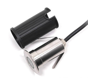 Foco LED RGB empotrable en suelo 3W 12V-DC IP67 (9)