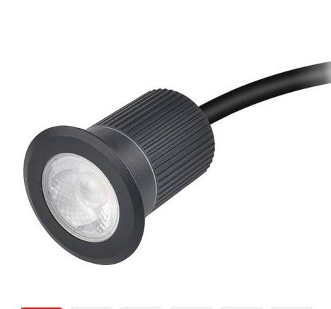 Plafonnier LED encastré dans le sol - 10W - IP67 - Blanc Chaud