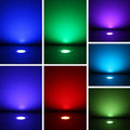 Kit 6 LED RGB Bodeneinbaustrahler Ø58x9mm 0,5W 12V-DC IP67 3
