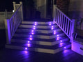 Kit 6 LED RGB Bodeneinbaustrahler Ø58x9mm 0,5W 12V-DC IP67 5