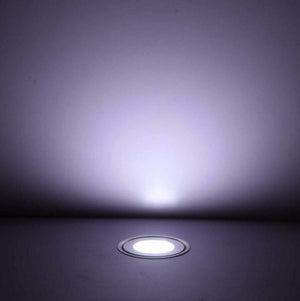 Kit 6 focos LED empotrables en suelo Ø58x9mm 0,5W 12V-DC IP67 (6)