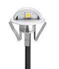 Kit 6 recessed LED staircase beacons 0,4W 12V-DC IP67 5