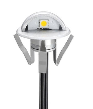 Kit 6 focos LED empotrables balizas para escalera 0,4W 12V-DC IP67 - Barcelona Led-