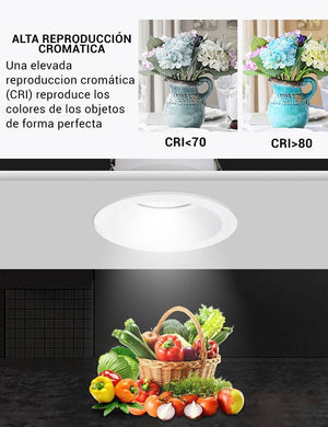 Foco LED downlight 6W 24º Inclinado "KOPPA" (2)